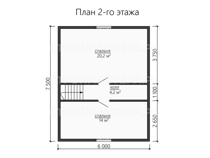 Каркасный дом проект «КД-48»